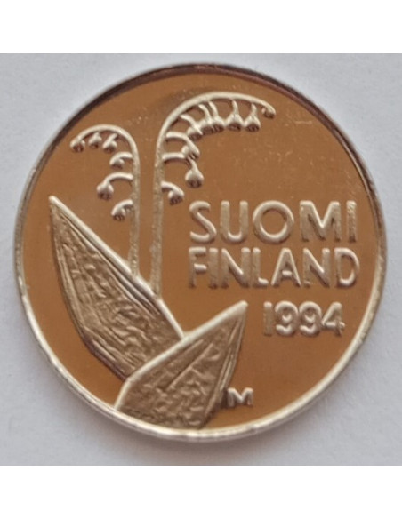 Moneta Finlandia 10 Penni 1993
