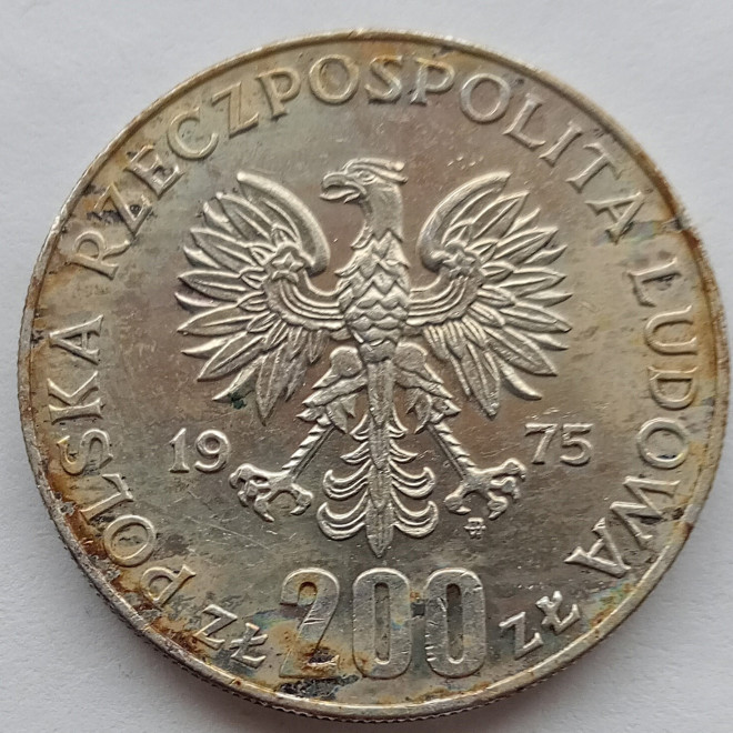 Moneta 200 Złotych 1987 Mistrzostwa Europy w Piłce Nożnej 1988 /próba/
