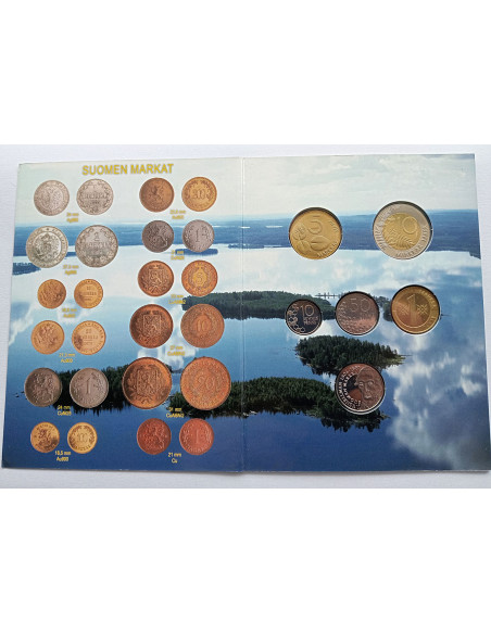 Moneta Finlandia 10 Marek 1993