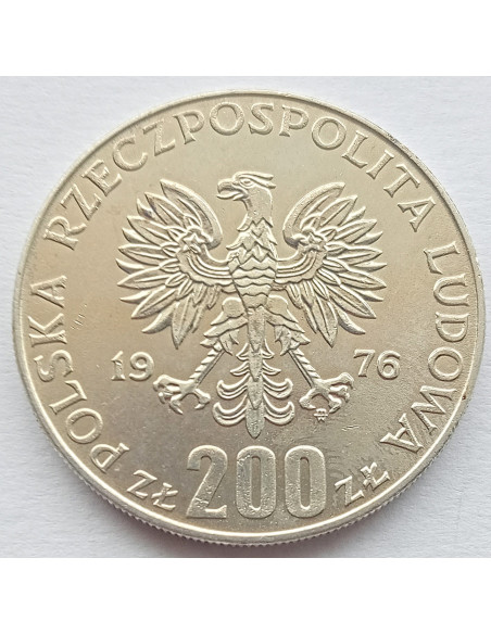 Moneta 200 Złotych 1976 XXI Letnie Igrzyska Olimpijskie