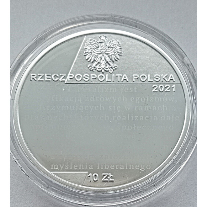 Moneta 10 Złotych 1997 Edmund Strzelecki