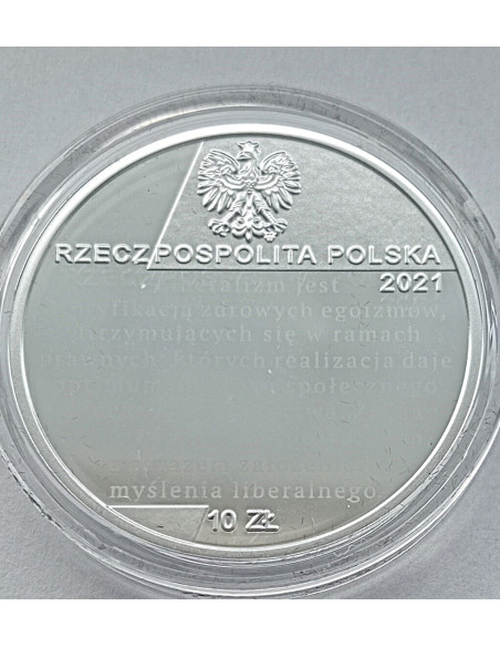Moneta 10 Złotych 1997 Edmund Strzelecki