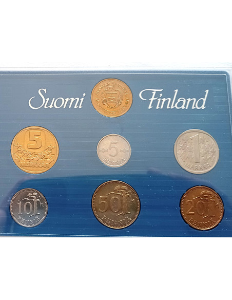 Moneta Finlandia 10 Marek 1993