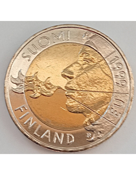 Moneta Finlandia 10 Marek 1993
