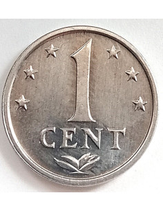 Moneta Antyle Holenderskie 1 Centów 1983 2