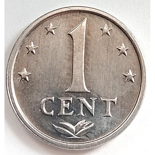 Moneta Antyle Holenderskie 1 Centów 1983