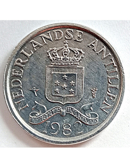 Moneta Antyle Holenderskie 1 Centów 1983