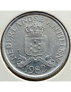 Moneta Antyle Holenderskie 2,5 Cent 1983