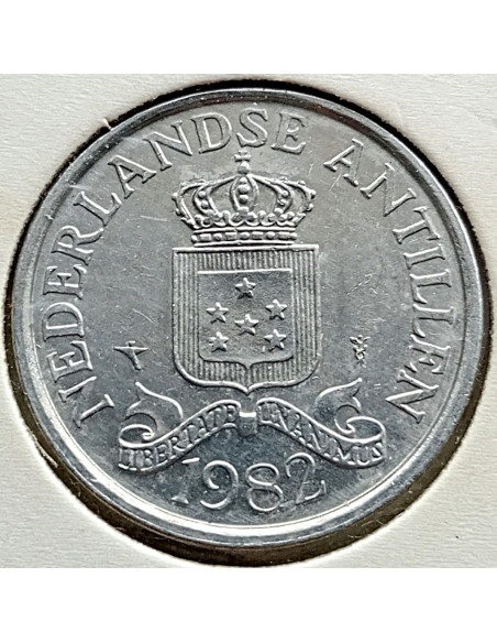 Moneta Antyle Holenderskie 2,5 Cent 1983