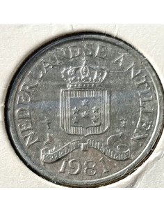 Moneta Antyle Holenderskie 2,5 Cent 1983