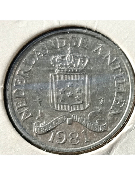 Moneta Antyle Holenderskie 2,5 Cent 1983