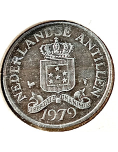 Moneta Antyle Holenderskie 2,5 Cent 1983