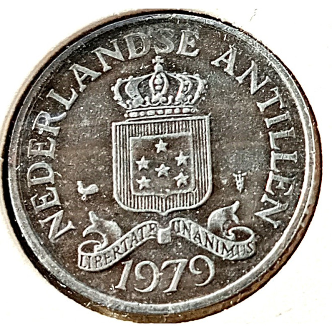 Moneta Antyle Holenderskie 2,5 Cent 1983