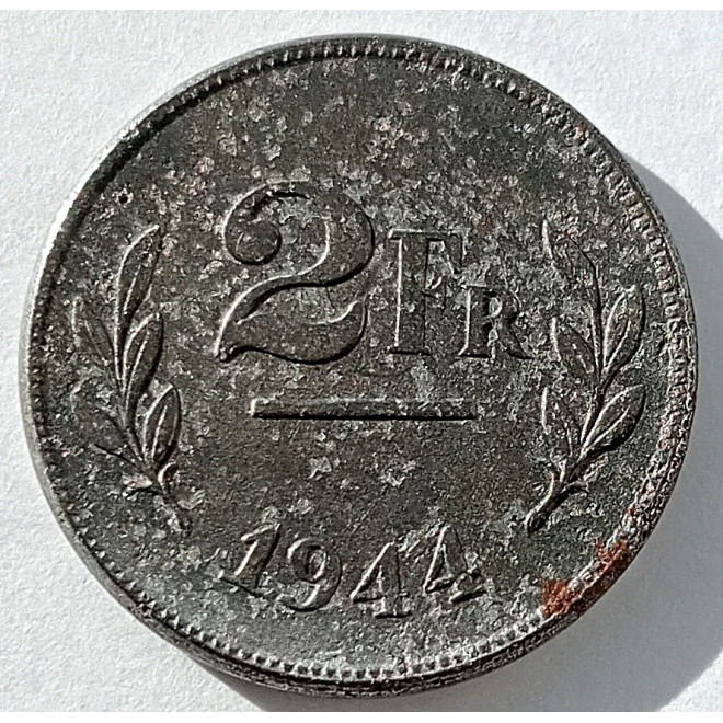Moneta Belgia 50 centymów 1983