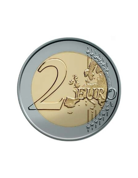 Rewers monety Portugalia 2 euro 2008 60lecie powstania Powszechnej Deklaracji Praw Człowieka Portugalia