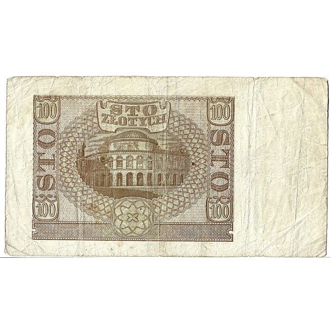 Banknot 100 Złotych 1948 - G