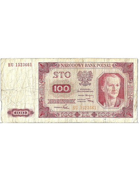 Banknot 100 Złotych 1948 - G