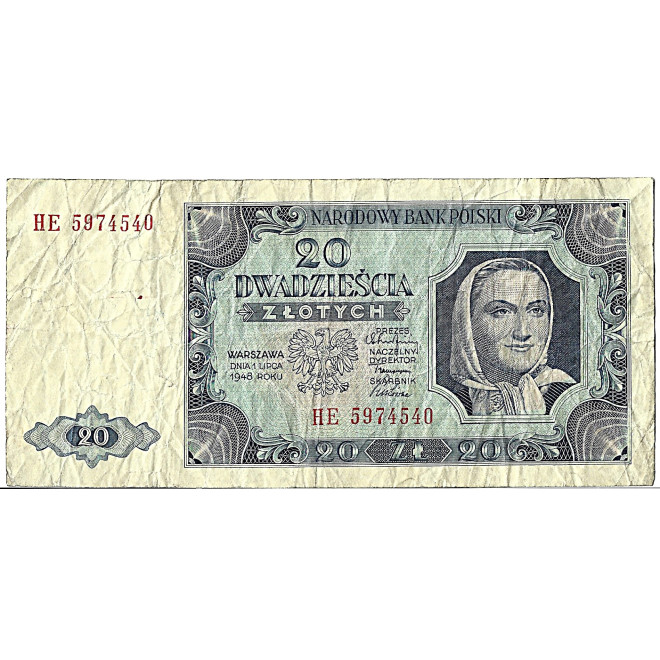 Banknot 100 Złotych 1948 - G