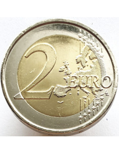 Awers monety Portugalia 2 euro 2007 Rok prezydencji Portugalii w Unii Europejskiej 2