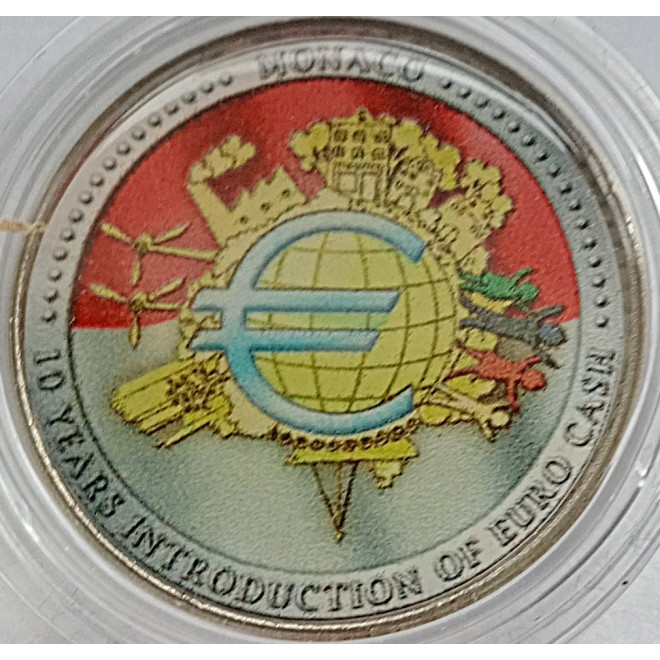 Moneta Monako 2 euro 2012 500 rocznica ustanowienia Monako suwerennym państwem