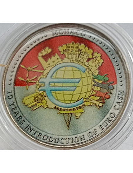 Moneta Monako 2 euro 2012 500 rocznica ustanowienia Monako suwerennym państwem