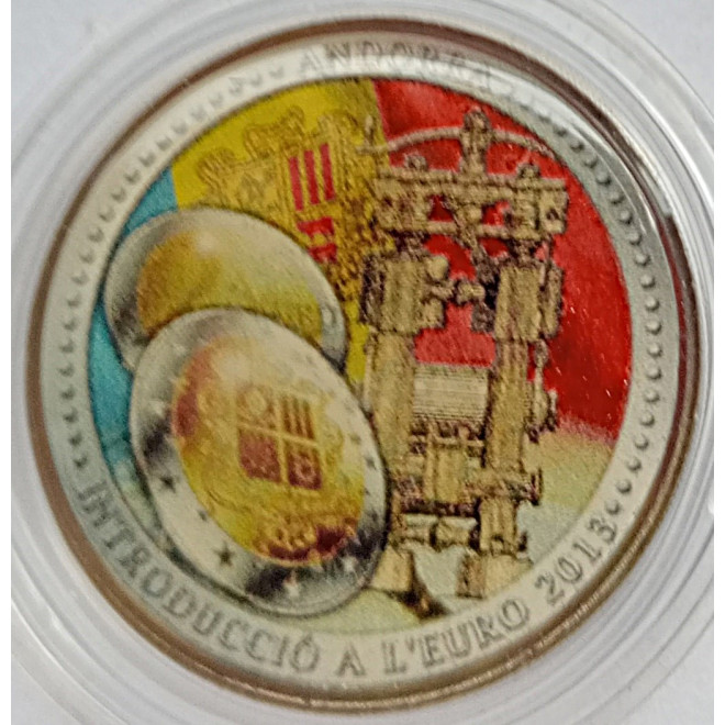 Moneta Monako 2 euro 2012 500 rocznica ustanowienia Monako suwerennym państwem