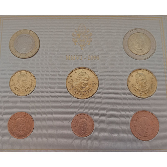 Moneta Watykan Różne euro zestaw menniczy 2011