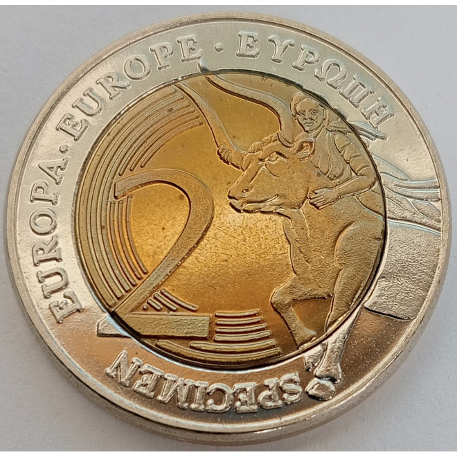 Moneta Monako 2 euro 2012 500 rocznica ustanowienia Monako suwerennym państwem