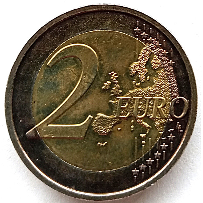 Moneta Monako 2 euro 2012 500 rocznica ustanowienia Monako suwerennym państwem