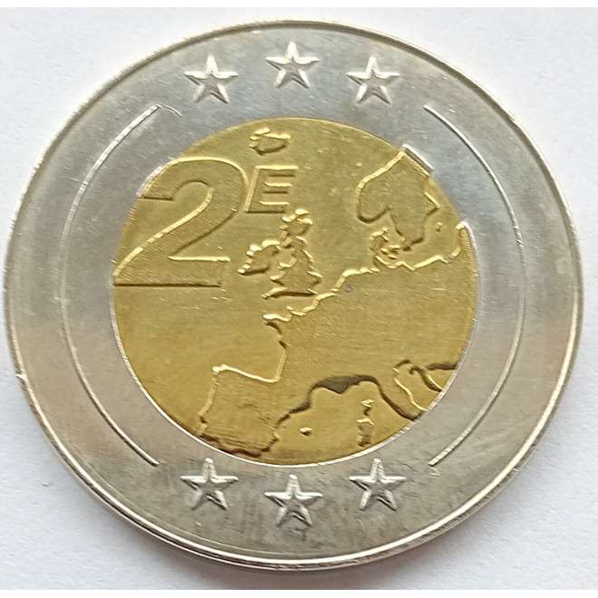 Moneta Monako 2 euro 2012 500 rocznica ustanowienia Monako suwerennym państwem