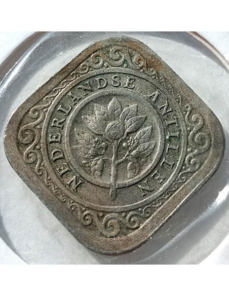 Moneta Antyle Holenderskie 5 Cent 1983