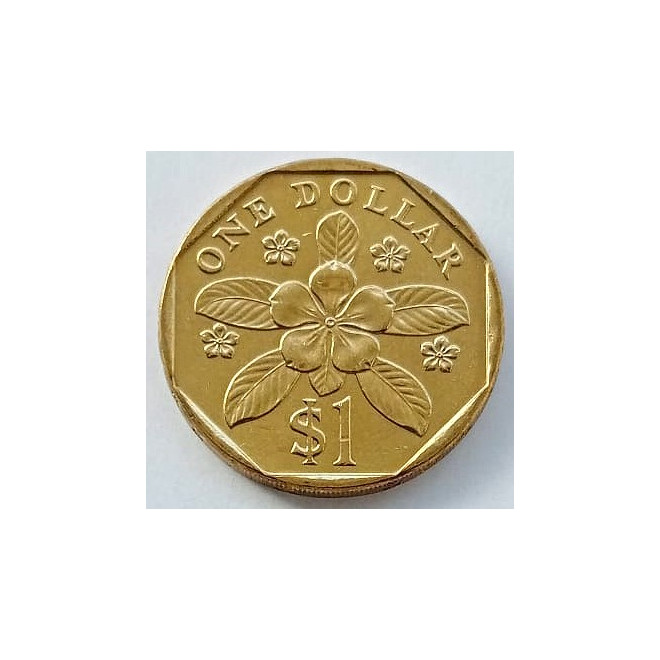 Moneta Singapur 1 Dolar 1995