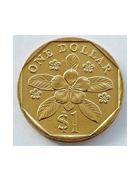 Moneta Singapur 1 Dolar 1995