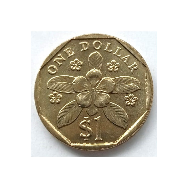 Moneta Singapur 1 Dolar 1995
