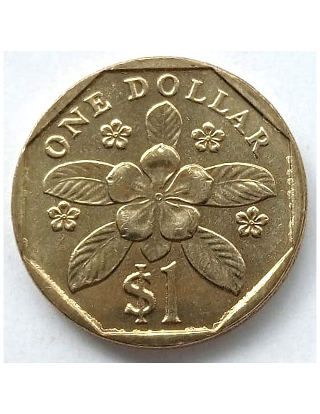 Moneta Singapur 1 Dolar 1995
