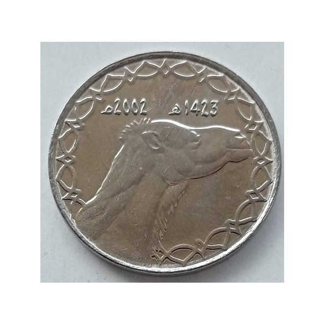 Moneta Algieria 2 Dinary 2002