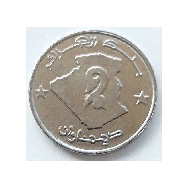 Moneta Algieria 2 Dinary 2002
