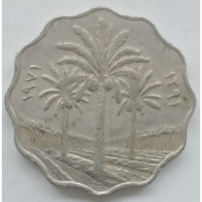 Moneta Irak 10 Filsów 1981