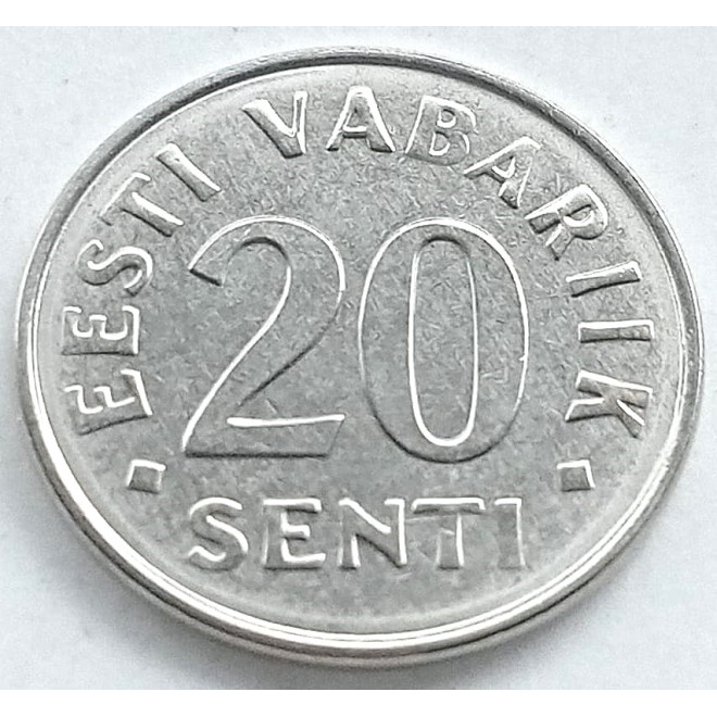 Moneta Estonia 20 Senti 2004