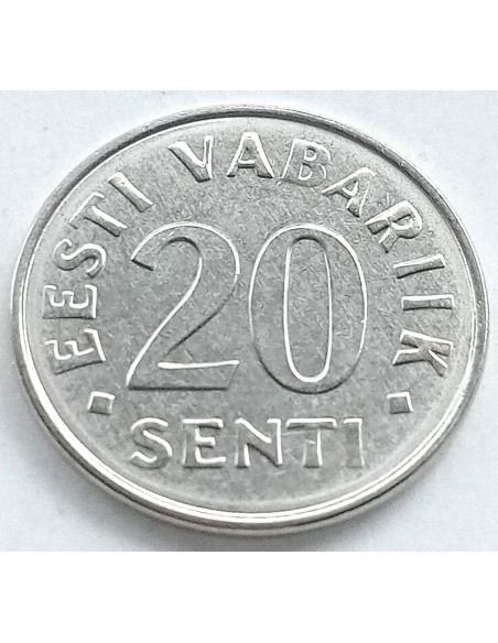 Moneta Estonia 20 Senti 2004