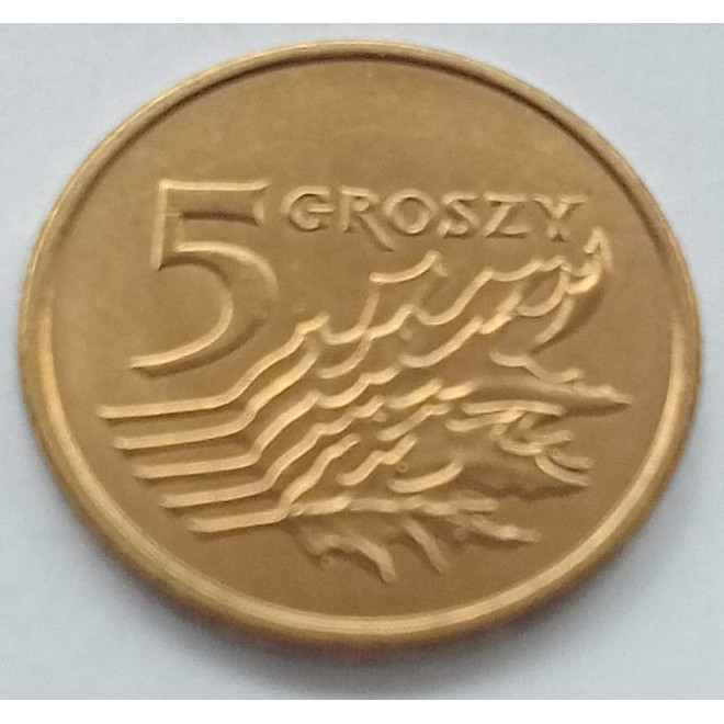 Moneta 5 Grosz 1972