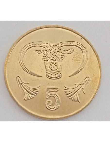 Moneta Cypr 10 Centów 2004