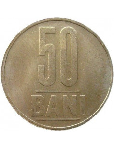 Awers monety Rumunia 50 Bani 2005 2