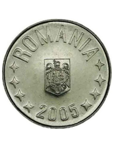 Awers monety Rumunia 10 Bani 2005
