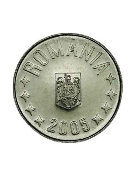 Awers monety Rumunia 10 Bani 2005