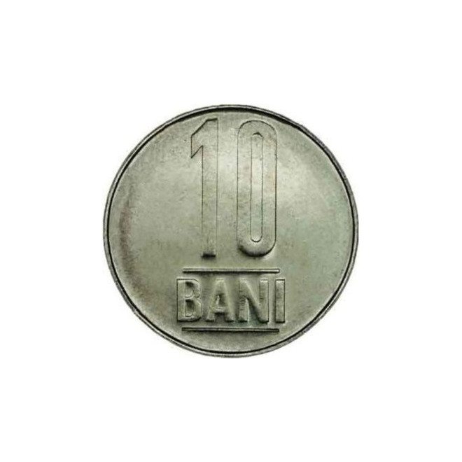 Rewers monety Rumunia 10 Bani 2005