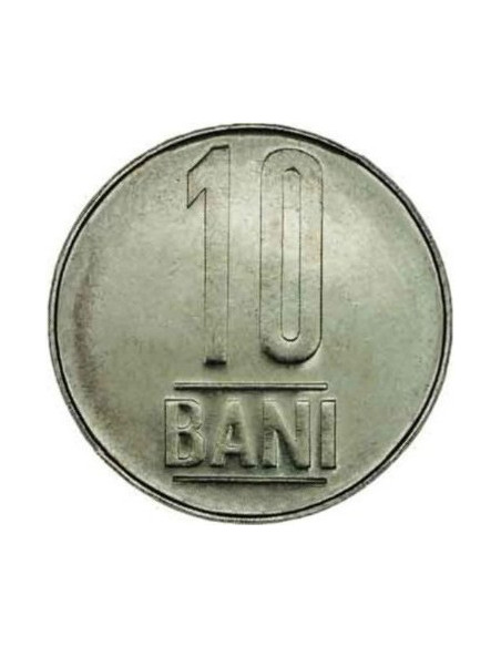 Rewers monety Rumunia 10 Bani 2005