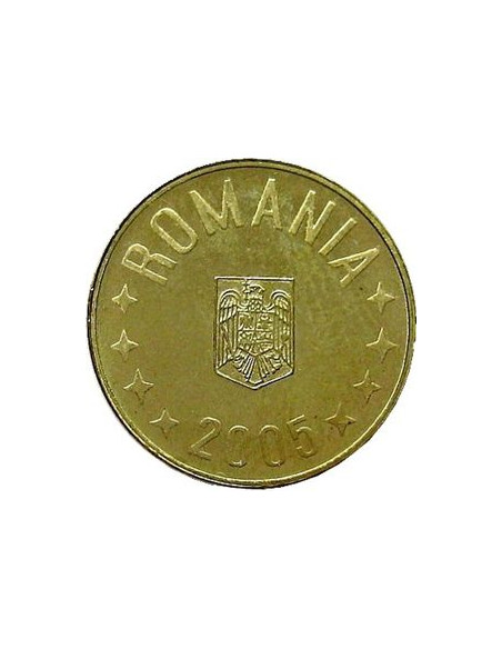 Awers monety Rumunia 1 Ban 2005