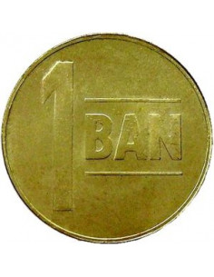 Awers monety Rumunia 1 Ban 2005 2