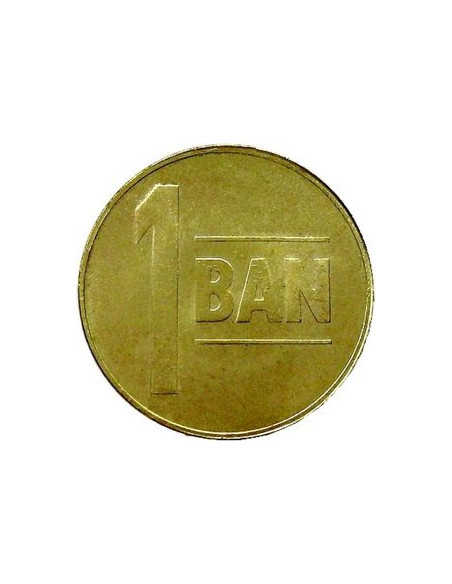 Rewers monety Rumunia 1 Ban 2005